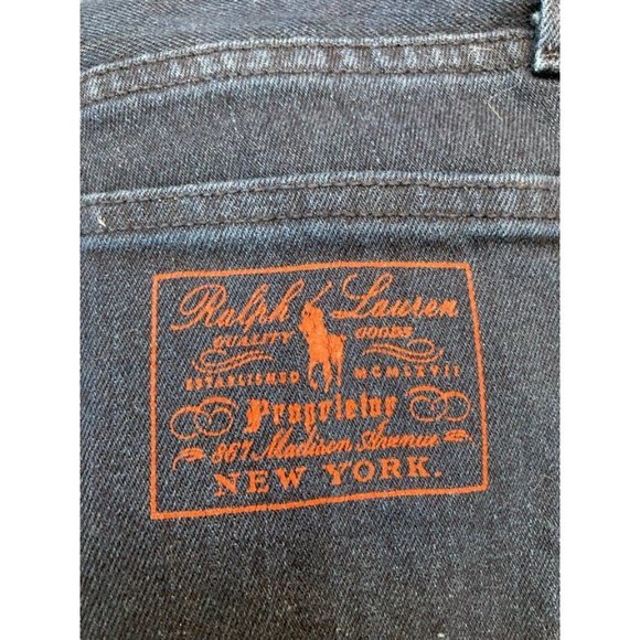 RALPH LAUREN 888 Orange Hardware Medium wash Skinny Jeans. Size 26 - Picture 3 of 5